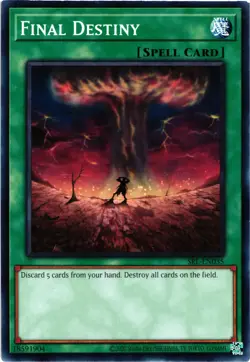 Yugioh Final Destiny - Spell Ruler (25th Anniversary Edition) Card - Image 1