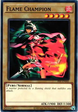 Yugioh Flame Champion - Pharaoh's Servant (25th Anniversary Edition) Card - Image 1