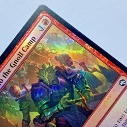 Magic the Gathering You Come to the Gnoll Camp Foil Card AFR - Image 4
