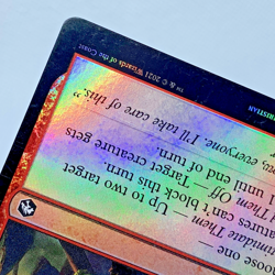 Magic the Gathering You Come to the Gnoll Camp Foil Card AFR - Image 5