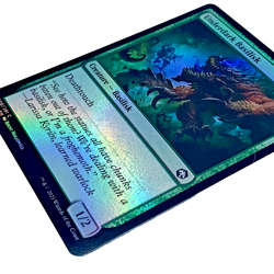 Magic the Gathering Underdark Basilisk Foil Card AFR 2021 - Image 2