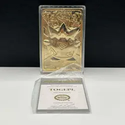 Pokemon 1999 Burger King 24K Gold Plated Card Togepi With Case And COA - Image 1