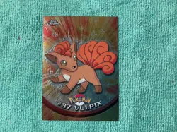 2000 Topps Chrome Pokemon Series 1 #37 Vulpix Base Card Nm/Mint - Image 2