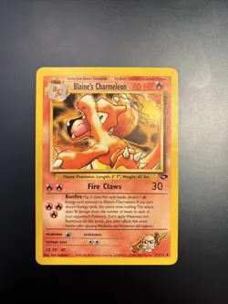 Pokemon Card - Blaine’s Charmeleon Gym Challenge 31/132 Uncommon - Image 1