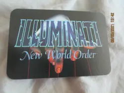 LOGIC BOMB CARD NEW WORLD ORDER ILLUMINATI RARE STEVE JACKSON GAMES - Image 2