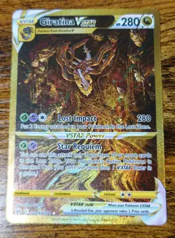 Giratina VSTAR GG69/GG70 Crown Zenith SR Pokemon Card NM-MINT Pack Fresh - Image 1
