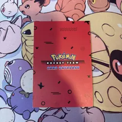 Poncho Pikachu Mega Charizard Gold Holo Pokemon Card Database Team Rocket - Image 2