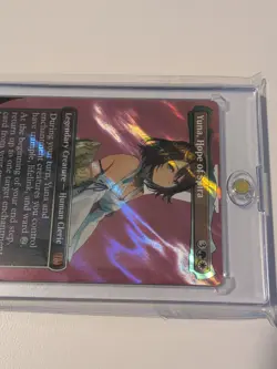 Yuna, Hope of Spira: Borderless Surge Foil: M0549: Final Fantasy MTG (LP) 'Bend' - Image 4