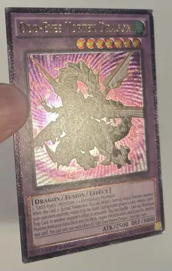 Yugioh Odd-Eyes Vortex Dragon DOCS-EN045 Ultimate Rare 1st Ed LP - Image 1