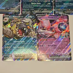 Pokemon TCG EX Holo 5-Card Lot English: Cetitan Marnie's Grimmsnarl Crobat - Image 4