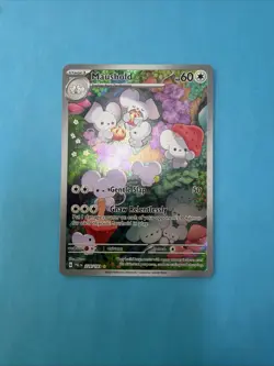 2023 Pokemon Maushold Full Art Holo 226/193 Sv02 “IR” Paldea Evolved EX-NM - Image 1