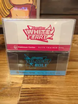 Pokemon Center Black Bolt and White Flare Elite Trainer Box ETB Set - Image 5