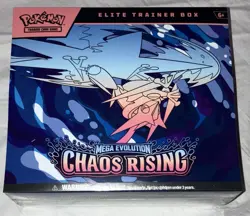 Pokemon Chaos Rising Elite Trainer Box Factory Sealed ETB - Image 3