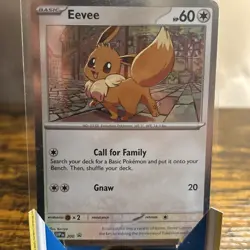 Eevee SVP 200 Cosmos Holo Black Star Promo Pokemon TCG Near Mint+ - Image 1