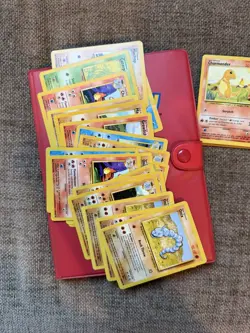 Pokemon TCG Near Complete NonHolo Base Set WOTC Mixed Condition (No Energies) - Image 4