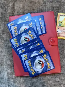 Pokemon TCG Near Complete NonHolo Base Set WOTC Mixed Condition (No Energies) - Image 5
