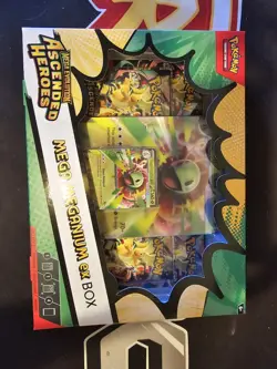 Pokemon TCG: Mega Evolution—Ascended Heroes Mega Meganium EX Box Sealed - Image 1