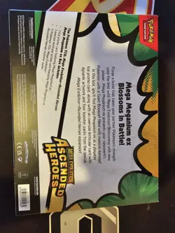 Pokemon TCG: Mega Evolution—Ascended Heroes Mega Meganium EX Box Sealed - Image 2
