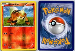 Growlithe 10/122 Common BREAKpoint Pokemon Reverse Holo - Image 3