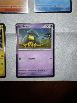 HD COSMOS HOLO Starters + Abra & Electabuzz Set - Pokemon 151 Promo HD - Image 3