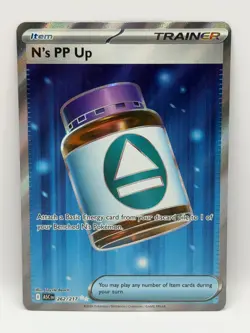 N's PP Up 262/217 Ascended Heroes NM Ultra Rare Holo Pokemon TCG - Image 1