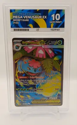Mega Venusaur EX 155/132 | Mega Evolution | Ace 10 | Pokemon TCG - Image 1