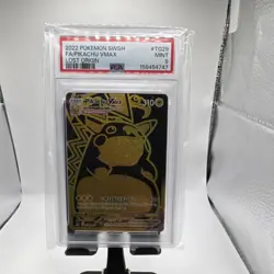Pokemon TCG Pikachu VMAX Full Art Holo Lost Origin TG29/TG30 PSA 9 EN 2022 - Image 1