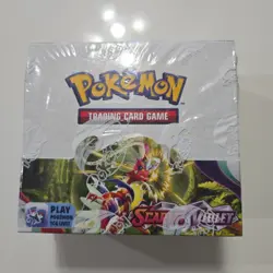 Pokemon Scarlet And Violet Base Booster Box Sealed New Tight Wrap 820650863240 - Image 1