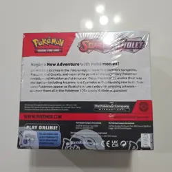 Pokemon Scarlet And Violet Base Booster Box Sealed New Tight Wrap 820650863240 - Image 3