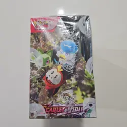 Pokemon Scarlet And Violet Base Booster Box Sealed New Tight Wrap 820650863240 - Image 4
