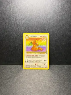 Pokemon TCG Dragonite Fossil 19/62 Non-Holo Unlimited Rare Card NM - Image 1
