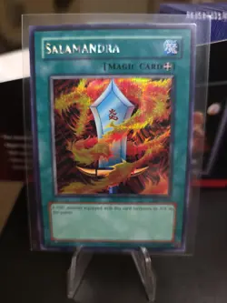 Yugioh TCG Salamandra DDS-006 Unlimited Prismatic Secret Rare MP - Image 1
