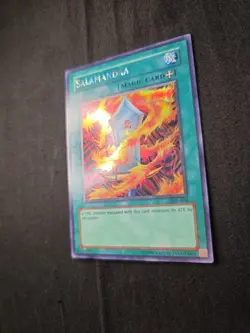 Yugioh TCG Salamandra DDS-006 Unlimited Prismatic Secret Rare MP - Image 3