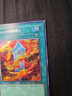 Yugioh TCG Salamandra DDS-006 Unlimited Prismatic Secret Rare MP - Image 5