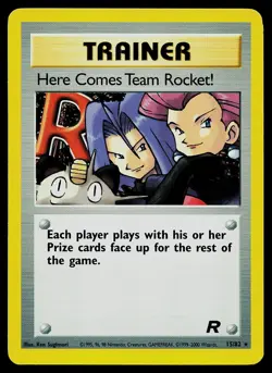 Pokemon Card - Here Comes Team Rocket! Team Rocket 15/82 Holo Rare - Image 1