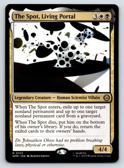 The Spot, Living Portal MTG Magic the Gathering R Marvel's Spider-Man 153 NM - Image 1