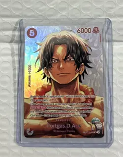 ST15-005 Portgas.D.Ace SR SP OP16 The Time of Battle One Piece TCG English Card - Image 3