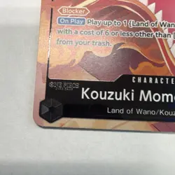 One Piece Card Game Kouzuki Momonosuke OP16-085 Eng Foil Special Rare 6000 - Image 3