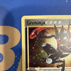 Pokemon TCG Greninja Gold Star SWSH144 Celebrations Black Star Promo Card - Image 2