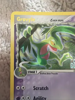 Pokemon TCG Grovyle Delta Species EX Reverse Holo Card 19/100 Crystal Guardians - Image 3