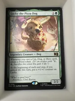Lucky the Pizza Dog - Marvel Super Heroes Jumpstart MTG Magic - Image 1