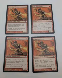 Mtg Krark-Clan Shaman x4 - Image 1