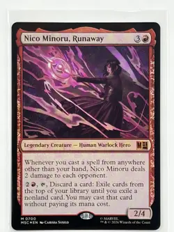 Nico Minoru, Runaway Commander: Marvel Super Heroes Foil - Image 1
