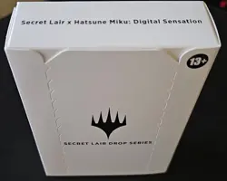 MTG Secret Lair x Hatsune Miku: Digital Sensation Non-Foil Japanese SEALED - Image 1