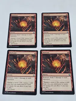 4 x Boltwave Foundations MTG Regular NM Magic The Gathering Playset - Image 1