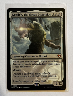 MTG – Commander Masters – Kozilek, the Great Distortion – Mythic 0002 - Image 1