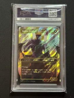 MTG Final Fantasy Kefka, Court Mage Borderless Surge Foil 0543 PSA 10 EN - Image 2