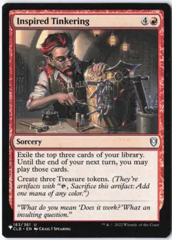 Inspired Tinkering U The List Reprints 183/361 LP - Image 1