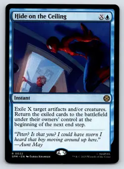 Hide on the Ceiling MTG Magic the Gathering R Marvel's Spider-Man 32 NM - Image 1