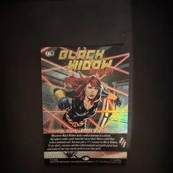 Black Widow, Super Spy 0393 Mythic Foil Full Art MTG Marvel Super Heroes EN - Image 1